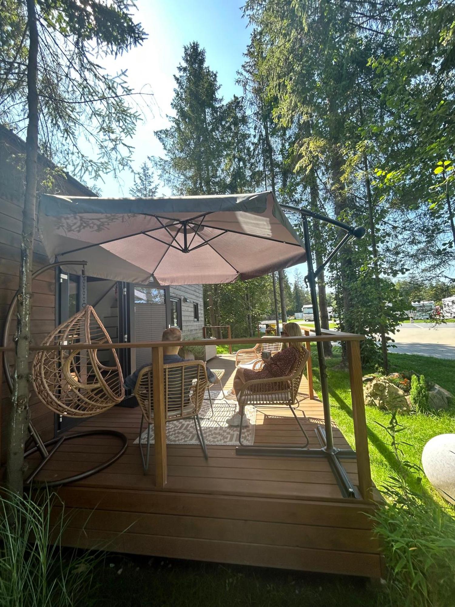 Tiny House W Camp Goracy Potok Villa Шафляри Екстериор снимка